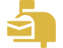 Icon of a mailbox with an envelope.